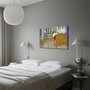 Wallity Lienzo Decorativo Van Gogh El dormitorio de Arles 70 x 100 cm